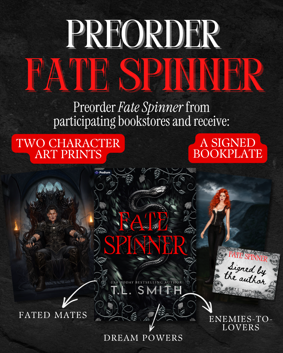 Fate Spinner by T.L. Smith Deluxe Limited Edition + Preorder Exclusives