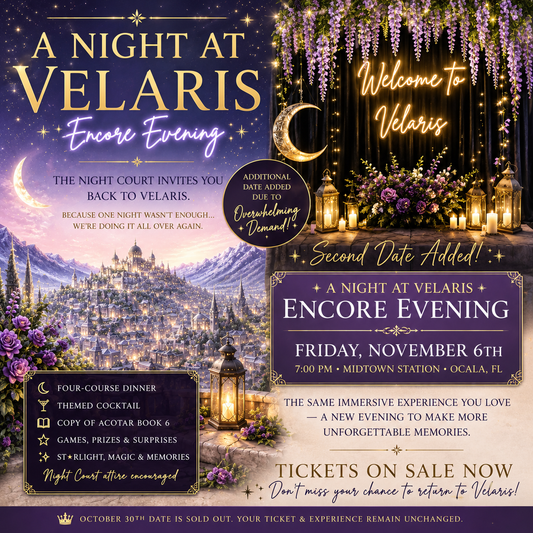A Night at Velaris - Encore Event Nov. 6th