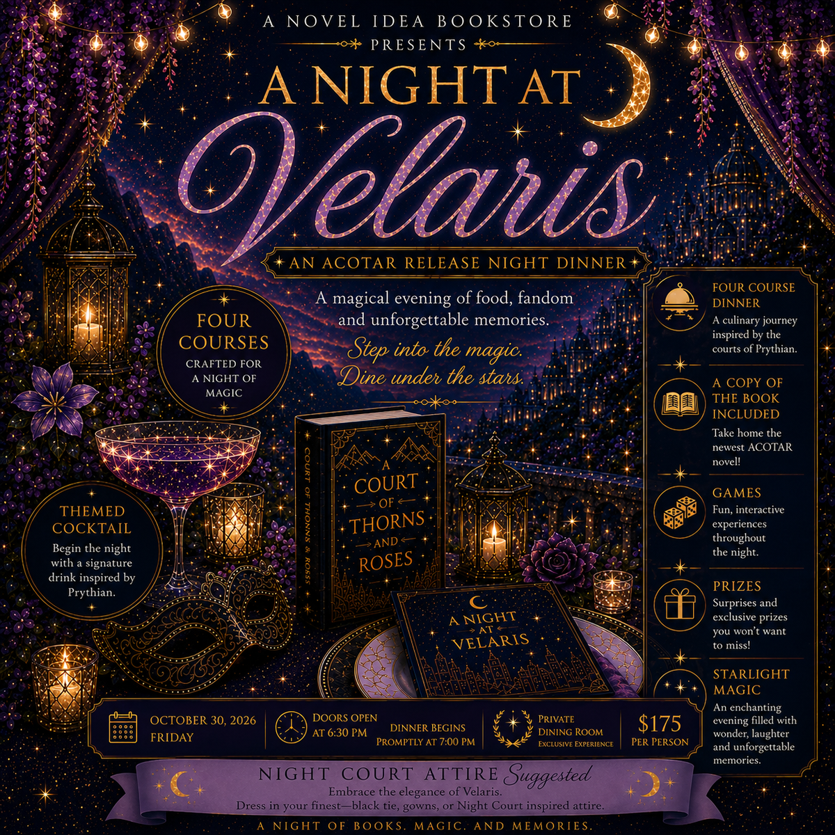 A Night at Velaris September Payment