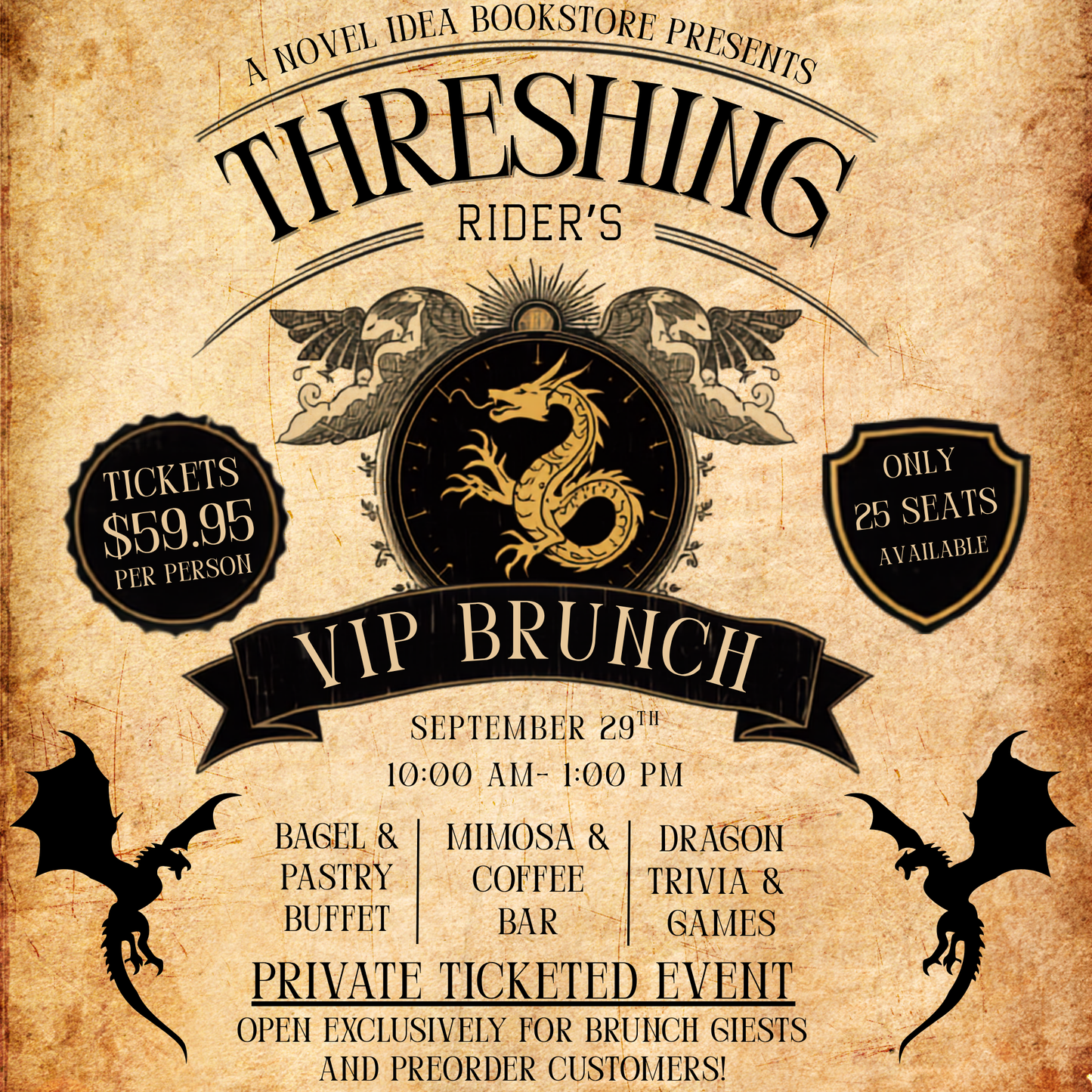Threshing Day Riders' VIP Brunch Event
